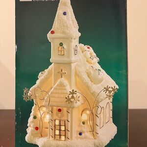 Holiday Church Night Light